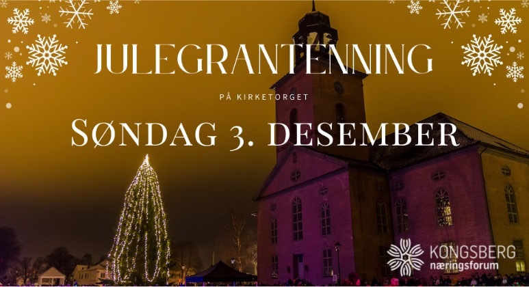 Julegrantenning på Kirketorget